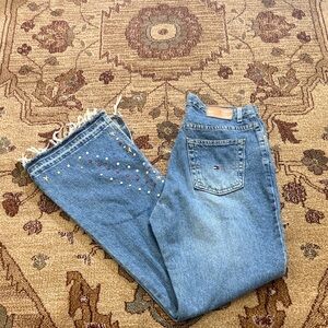 Vintage tommy hilfiger rhinestone jeans